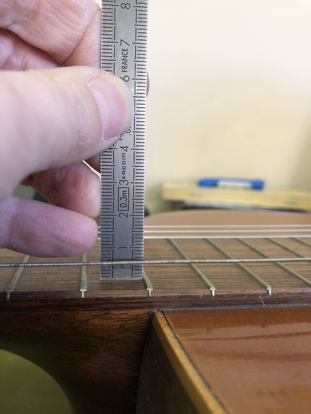 Réglage de guitare — étape 1